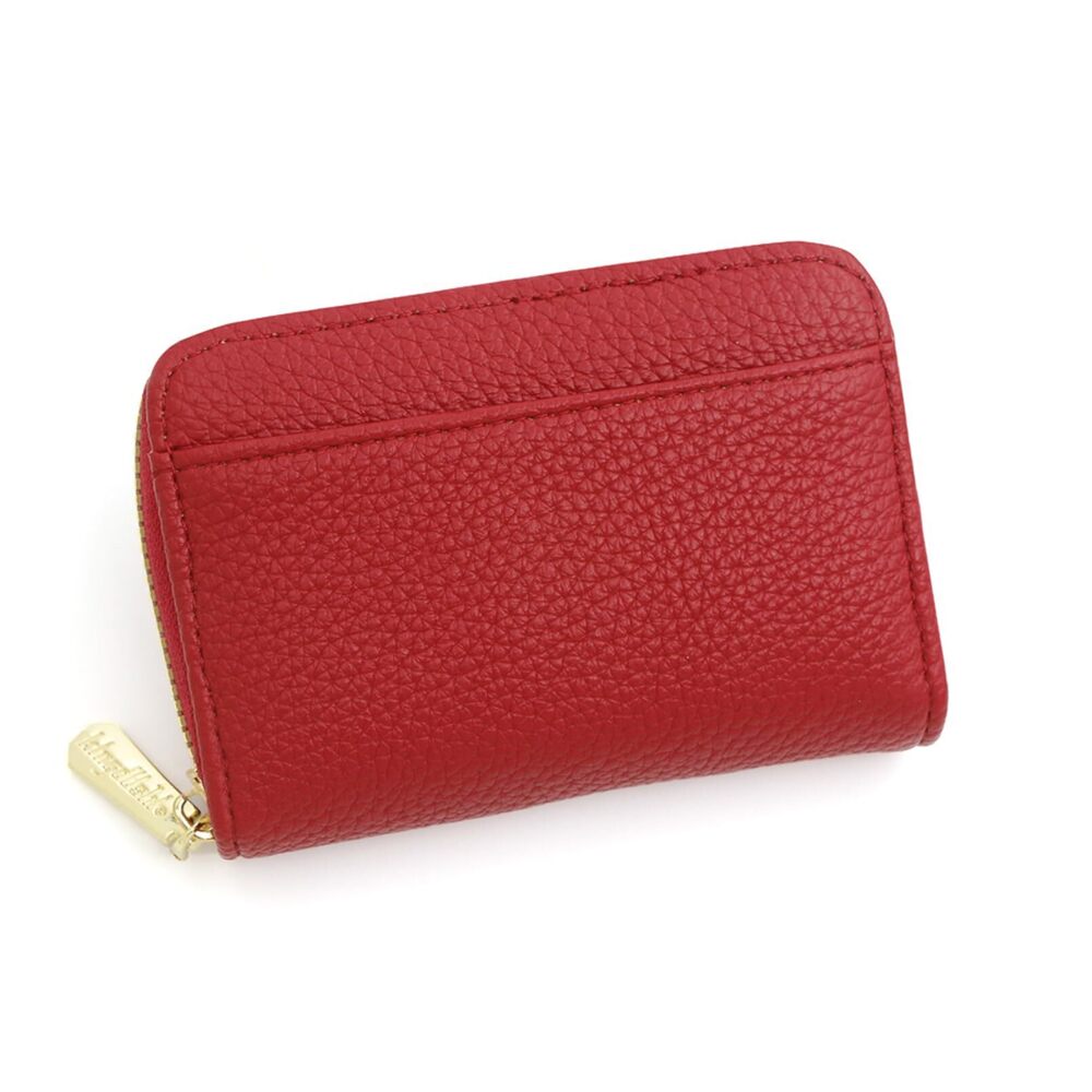 3883 Credit Card Holder Wallets Large Storage Space Accordion Zipper Card